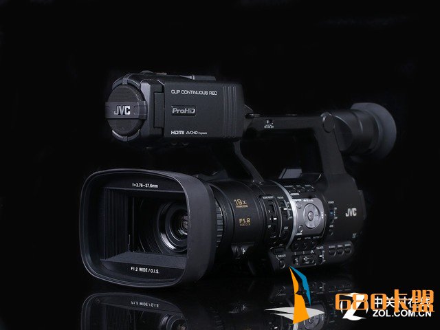 JVC HM360辅助对焦控制效果展示