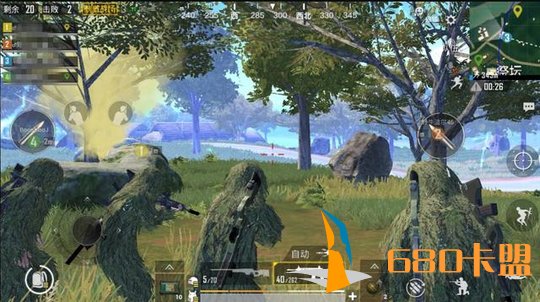 绝地求生外挂和平精英游乐园现新玩法!落地只知道捡物资你