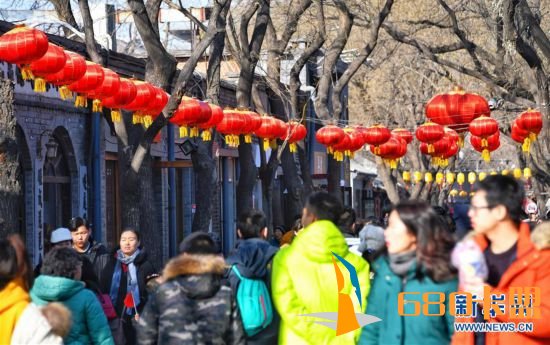 （社会）（1）北京：大街小巷年味浓